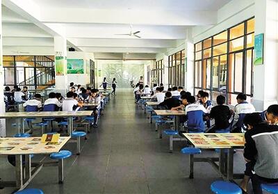 寧?？h知恩中學首家“5H示范食堂”全新面世